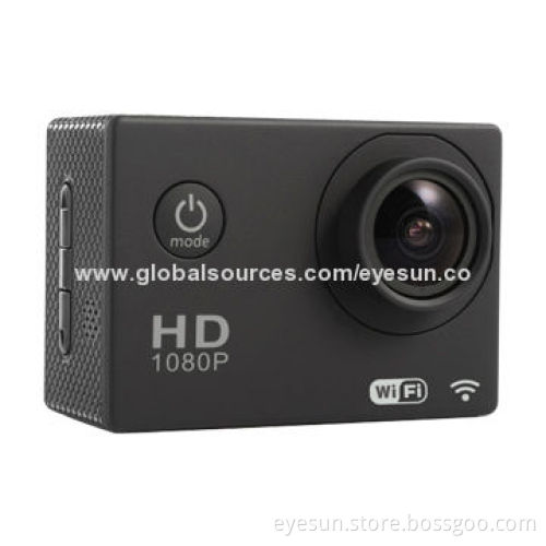H.264 1,080P Sports Camera with IP68 Level 30m Waterproof and Motion Sensor Function